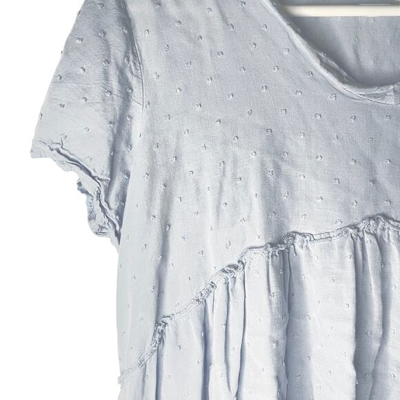 Alia Clip Dot Babydoll Tee - Picture 6 of 8